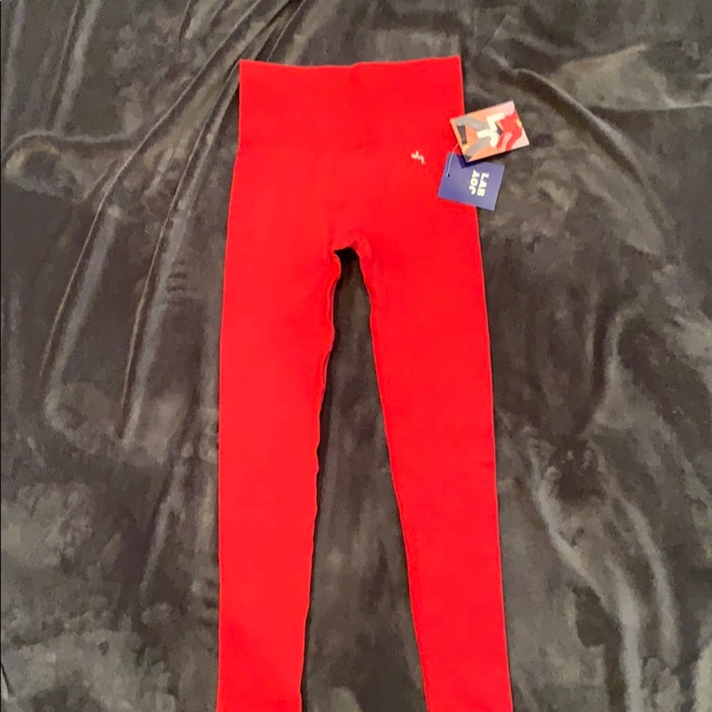 Red Joy Lab Leggings